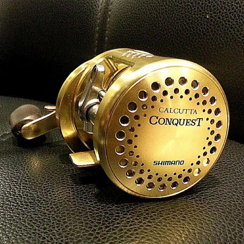 Carretilha Pesca Shimano Calcutta Conquest 300 Recolhimento 6.2:1